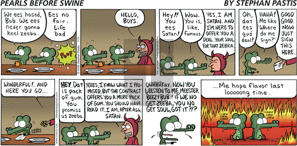 Pearls Before Swine on Sunday July 23, 2006 Comic Strip