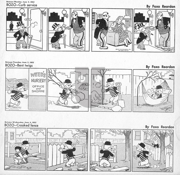 Bozo on Tuesday March 11, 2025 Comic Strip