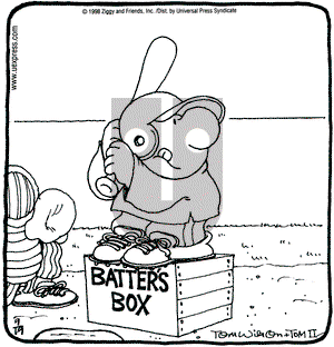 Ziggy on Saturday September 19, 1998 Comic Strip