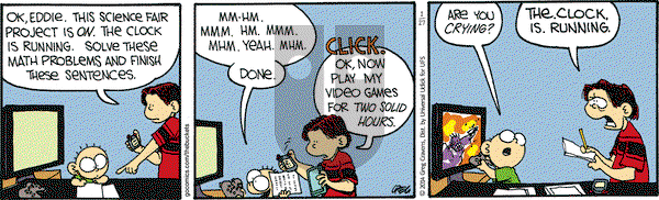 The Buckets on Monday January 27, 2014 Comic Strip