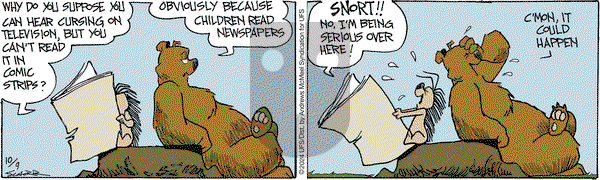 The Grizzwells - Wednesday October 9, 2024 Comic Strip