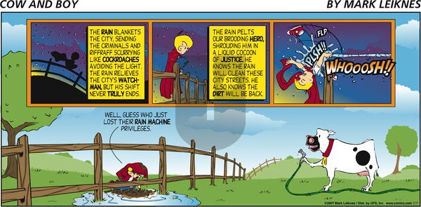 Cow and Boy Classics on Sunday May 27, 2007 Comic Strip