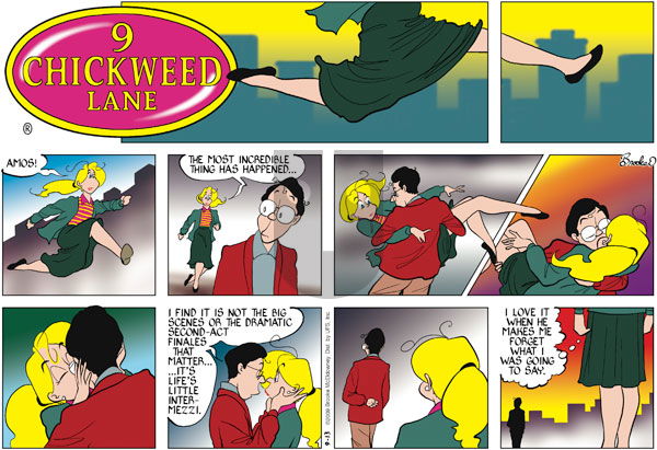 9 Chickweed Lane on Sunday September 13, 2009 Comic Strip