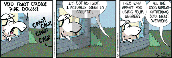 DeFlocked on Wednesday September 5, 2018 Comic Strip