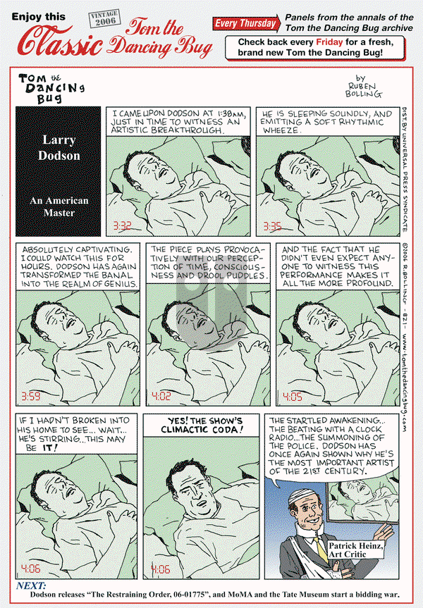 Tom the Dancing Bug on Thursday July 19, 2018 Comic Strip