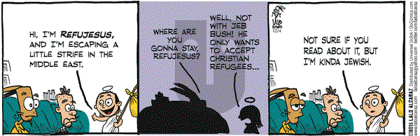 La Cucaracha on Friday December 4, 2015 Comic Strip