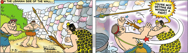 Alley Oop on Saturday July 31, 2010 Comic Strip