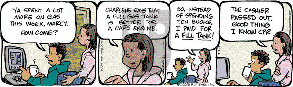 JumpStart on Saturday March 7, 2015 Comic Strip