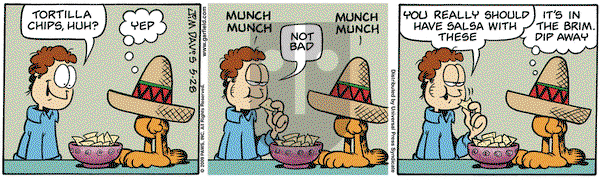 Garfield on Thursday May 28, 2009 Comic Strip