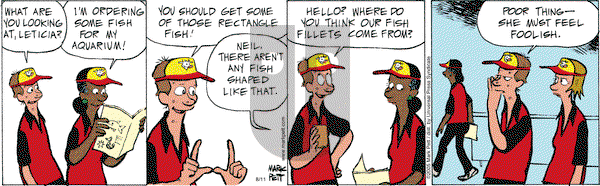 Lucky Cow on Thursday August 11, 2005 Comic Strip