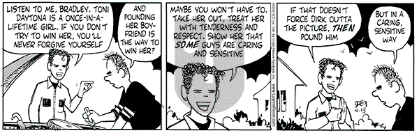 Luann on Tuesday April 13, 2004 Comic Strip