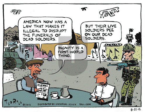 Ted Rall on Wednesday August 22, 2012 Comic Strip