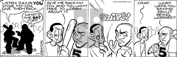 Maintaining on Thursday February 28, 2008 Comic Strip
