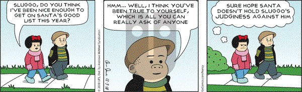 Nancy on Monday December 3, 2018 Comic Strip