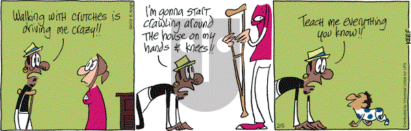The Knight Life on Wednesday February 5, 2014 Comic Strip