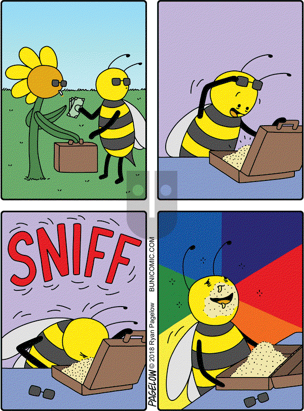 Buni on Monday April 16, 2018 Comic Strip