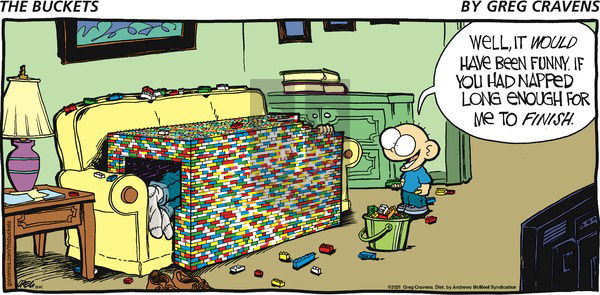 The Buckets on Sunday March 14, 2021 Comic Strip