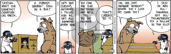 Get Fuzzy on Monday August 30, 2010 Comic Strip