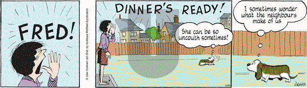 Fred Basset on Saturday April 26, 2025 Comic Strip