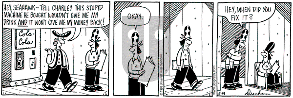 Overboard on Tuesday May 19, 1998 Comic Strip
