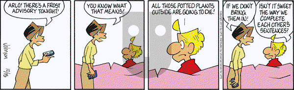 Arlo and Janis on Tuesday October 15, 2013 Comic Strip