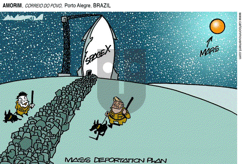 ViewsAmerica on Saturday February 8, 2025 Comic Strip
