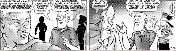 Alley Oop on Monday March 26, 2007 Comic Strip