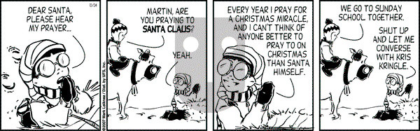 Cow and Boy Classics on Monday December 24, 2007 Comic Strip