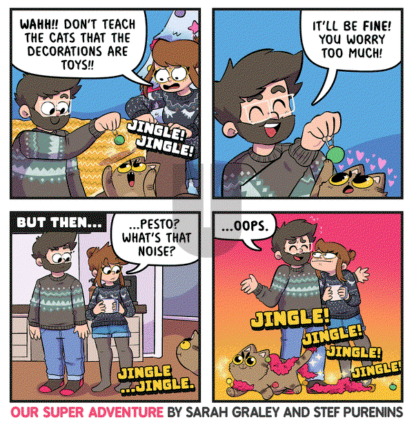 Our Super Adventure on Monday December 25, 2023 Comic Strip