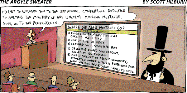 The Argyle Sweater on Sunday July 27, 2008 Comic Strip