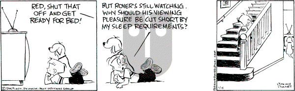 Red and Rover on Thursday January 15, 2009 Comic Strip