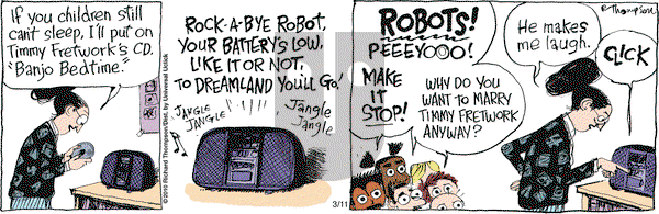 Cul de Sac on Thursday March 11, 2010 Comic Strip