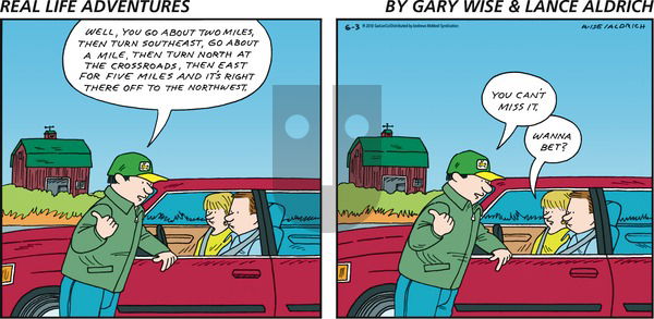 Real Life Adventures on Sunday June 3, 2018 Comic Strip