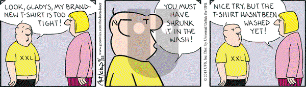 The Born Loser on Friday September 25, 2015 Comic Strip