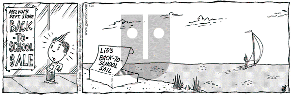 Lio on Monday August 28, 2017 Comic Strip