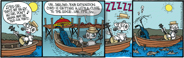 Monty on Monday April 12, 2010 Comic Strip