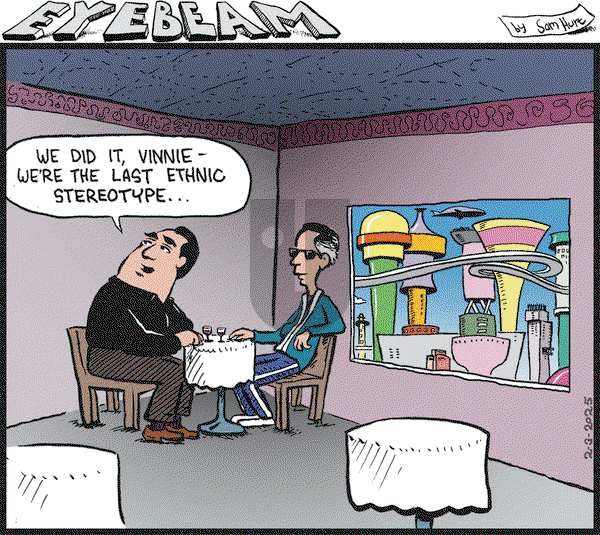 Eyebeam on Monday February 3, 2025 Comic Strip
