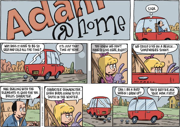 Adam@Home on Sunday November 15, 2015 Comic Strip