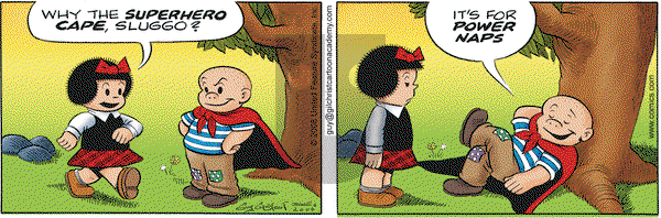 Nancy on Friday June 6, 2008 Comic Strip