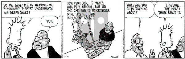 Frazz on Friday September 7, 2001 Comic Strip