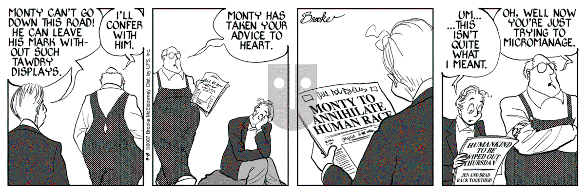 9 Chickweed Lane - Saturday September 8, 2007 Comic Strip