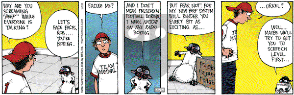 Get Fuzzy on Thursday September 20, 2007 Comic Strip
