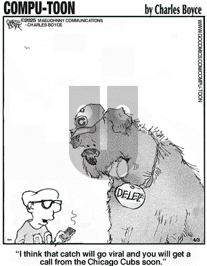 Compu-toon on Thursday April 3, 2025 Comic Strip