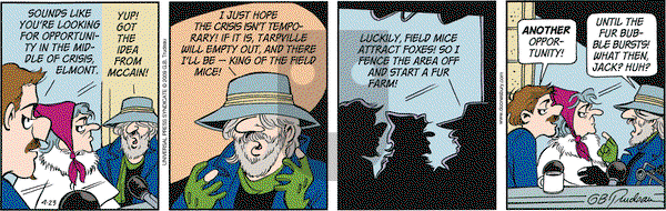 Doonesbury - Thursday April 23, 2009 Comic Strip