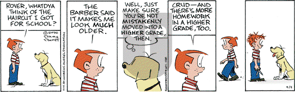 Red and Rover on Saturday September 5, 2020 Comic Strip