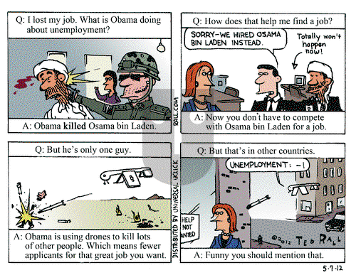 Ted Rall on Monday May 7, 2012 Comic Strip