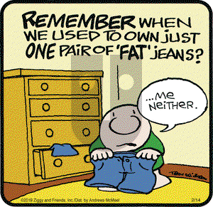 Ziggy on Thursday February 14, 2019 Comic Strip