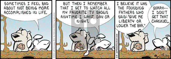 DeFlocked on Thursday February 6, 2020 Comic Strip