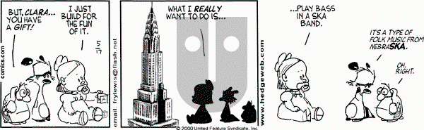 Over the Hedge on Wednesday May 17, 2000 Comic Strip