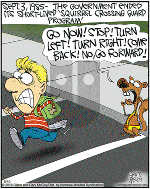 The Flying McCoys on Tuesday September 10, 2019 Comic Strip